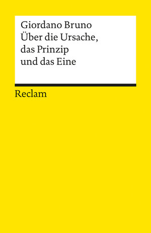 Universal-Bibliothek Nr. 5113(2): Über die Ursache, das Prinzip und das Eine