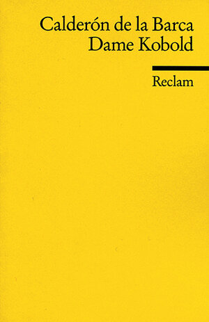 Buchcover Dame Kobold | Pedro Calderón de la Barca | EAN 9783150061077 | ISBN 3-15-006107-5 | ISBN 978-3-15-006107-7