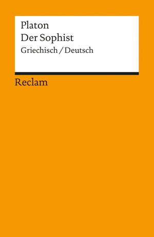 Buchcover Der Sophist | Platon | EAN 9783150063392 | ISBN 3-15-006339-6 | ISBN 978-3-15-006339-2