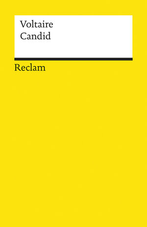 Buchcover Candid | Voltaire | EAN 9783150065495 | ISBN 3-15-006549-6 | ISBN 978-3-15-006549-5