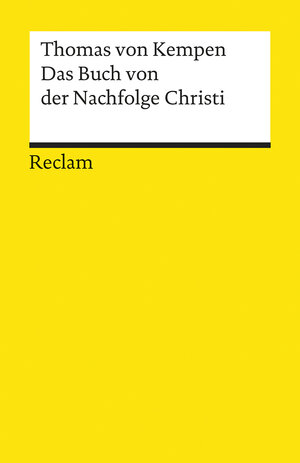 Das Buch von der Nachfolge Christi