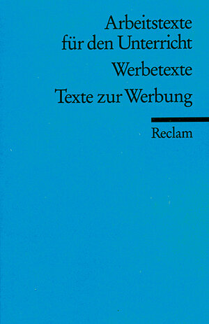 Werbetexte / Texte zur Werbung