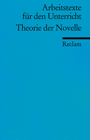 Buchcover Theorie der Novelle  | EAN 9783150095249 | ISBN 3-15-009524-7 | ISBN 978-3-15-009524-9