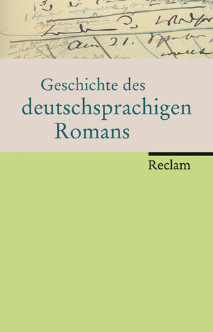 Buchcover Geschichte des deutschsprachigen Romans | Heinrich Detering | EAN 9783150108994 | ISBN 3-15-010899-3 | ISBN 978-3-15-010899-4