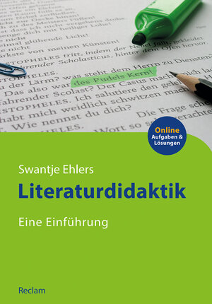 Buchcover Literaturdidaktik | Swantje Ehlers | EAN 9783150110713 | ISBN 3-15-011071-8 | ISBN 978-3-15-011071-3