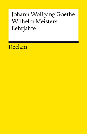 Buchcover Wilhelm Meisters Lehrjahre | Johann Wolfgang Goethe | EAN 9783150141823 | ISBN 3-15-014182-6 | ISBN 978-3-15-014182-3