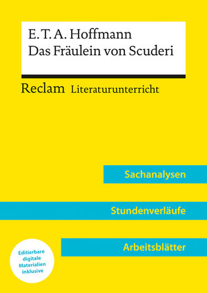 Buchcover E.T.A. Hoffmann: Das Fräulein von Scuderi (Lehrerband) | Mit Downloadpaket (Unterrichtsmaterialien) | Yomb May | EAN 9783150158227 | ISBN 3-15-015822-2 | ISBN 978-3-15-015822-7