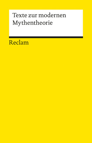 Buchcover Texte zur modernen Mythentheorie  | EAN 9783150176429 | ISBN 3-15-017642-5 | ISBN 978-3-15-017642-9