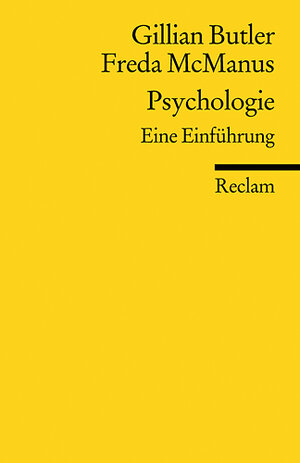 Buchcover Psychologie | Gillian Butler | EAN 9783150182574 | ISBN 3-15-018257-3 | ISBN 978-3-15-018257-4