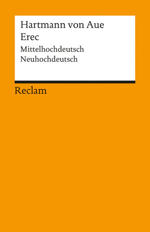Buchcover Erec. Mittelhochdeutsch/Neuhochdeutsch | Hartmann von Aue | EAN 9783150185308 | ISBN 3-15-018530-0 | ISBN 978-3-15-018530-8