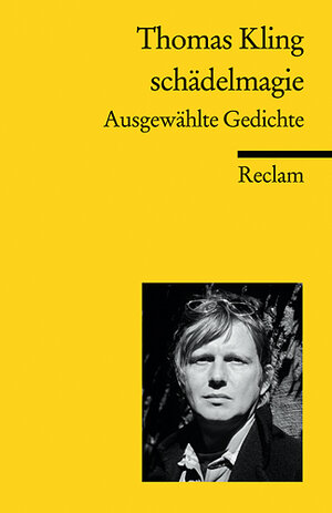Buchcover schädelmagie | Thomas Kling | EAN 9783150185742 | ISBN 3-15-018574-2 | ISBN 978-3-15-018574-2