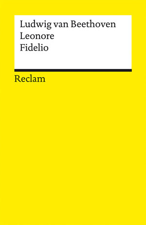 Buchcover Leonore · Fidelio | Ludwig van Beethoven | EAN 9783150186657 | ISBN 3-15-018665-X | ISBN 978-3-15-018665-7