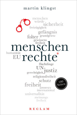 Buchcover Menschenrechte. 100 Seiten | Martin Klingst | EAN 9783150204221 | ISBN 3-15-020422-4 | ISBN 978-3-15-020422-1