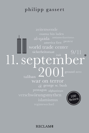 Buchcover 11. September 2001. 100 Seiten | Philipp Gassert | EAN 9783150205792 | ISBN 3-15-020579-4 | ISBN 978-3-15-020579-2