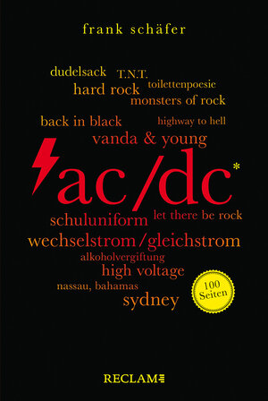 Buchcover AC/DC. 100 Seiten | Frank Schäfer | EAN 9783150207109 | ISBN 3-15-020710-X | ISBN 978-3-15-020710-9