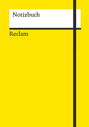 Buchcover Reclam Notizbuch Blanko – A5-Format mit 156 Seiten – Hardcover Buch mit Fadenheftung, Lesebändchen und Verschlussgummi | EAN 9783150950036 | ISBN 3-15-095003-1 | ISBN 978-3-15-095003-6
