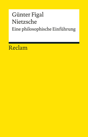 Buchcover Nietzsche | Günter Figal | EAN 9783159503011 | ISBN 3-15-950301-1 | ISBN 978-3-15-950301-1