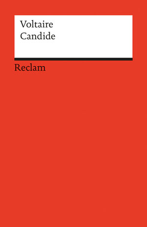 Buchcover Candide ou l´Optimisme | Voltaire | EAN 9783159604725 | ISBN 3-15-960472-1 | ISBN 978-3-15-960472-5