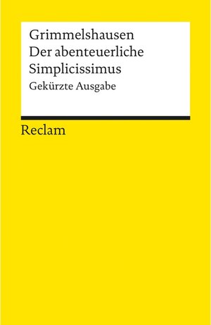 Buchcover Der abenteuerliche Simplicissimus / Reclams Universal-Bibliothek | Hans Jacob Christoph von Grimmelshausen | EAN 9783159610221 | ISBN 3-15-961022-5 | ISBN 978-3-15-961022-1