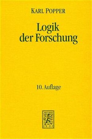 Buchcover Logik der Forschung | Karl R Popper | EAN 9783161462344 | ISBN 3-16-146234-3 | ISBN 978-3-16-146234-4