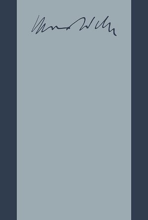 Buchcover Max Weber-Gesamtausgabe | Max Weber | EAN 9783161475627 | ISBN 3-16-147562-3 | ISBN 978-3-16-147562-7