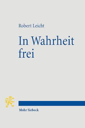 Buch In Wahrheit frei (3-16-148929-2)