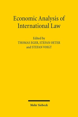 Buchcover Economic Analysis of International Law  | EAN 9783161518942 | ISBN 3-16-151894-2 | ISBN 978-3-16-151894-2