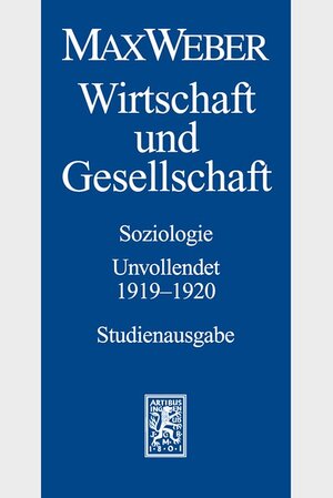 Buchcover Max Weber-Studienausgabe | Max Weber | EAN 9783161530951 | ISBN 3-16-153095-0 | ISBN 978-3-16-153095-1