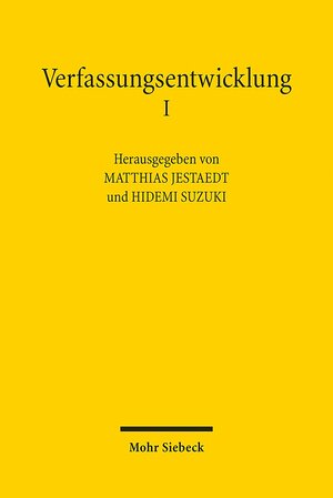 Buchcover Verfassungsentwicklung I  | EAN 9783161555190 | ISBN 3-16-155519-8 | ISBN 978-3-16-155519-0