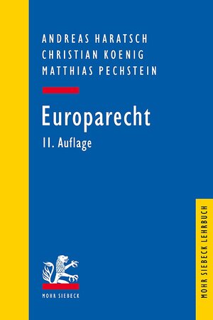 Buchcover Europarecht | Andreas Haratsch | EAN 9783161559747 | ISBN 3-16-155974-6 | ISBN 978-3-16-155974-7