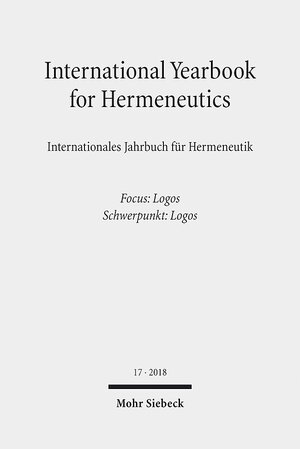 Buchcover International Yearbook for Hermeneutics/Internationales Jahrbuch für Hermeneutik  | EAN 9783161562440 | ISBN 3-16-156244-5 | ISBN 978-3-16-156244-0