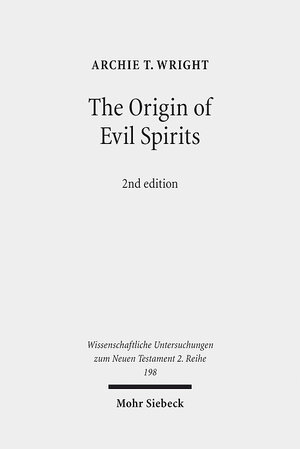 Buchcover The Origin of Evil Spirits | Archie Wright | EAN 9783161574962 | ISBN 3-16-157496-6 | ISBN 978-3-16-157496-2