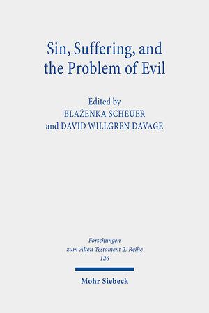 Buchcover Sin, Suffering, and the Problem of Evil | EAN 9783161575396 | ISBN 3-16-157539-3 | ISBN 978-3-16-157539-6