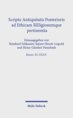 Buchcover SAPERE-Paket, Bände XI-XXXV | Reinhard Feldmeier | EAN 9783161593802 | ISBN 3-16-159380-4 | ISBN 978-3-16-159380-2