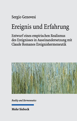 Buchcover Ereignis und Erfahrung | Sergio Genovesi | EAN 9783161619236 | ISBN 3-16-161923-4 | ISBN 978-3-16-161923-6