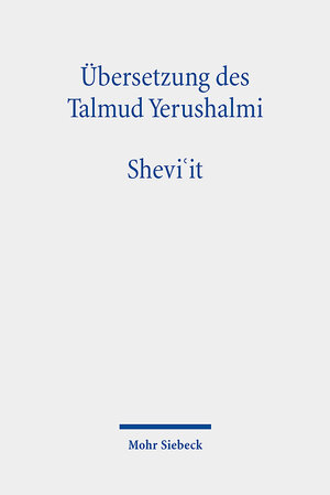 Buchcover Übersetzung des Talmud Yerushalmi  | EAN 9783161626111 | ISBN 3-16-162611-7 | ISBN 978-3-16-162611-1