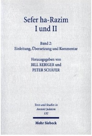 Buchcover Sefer ha-Razim I und II - Das Buch der Geheimnisse I und II  | EAN 9783161634727 | ISBN 3-16-163472-1 | ISBN 978-3-16-163472-7