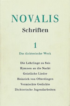 Buchcover Das dichterische Werk  | EAN 9783170012998 | ISBN 3-17-001299-1 | ISBN 978-3-17-001299-8