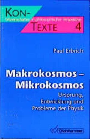 Buchcover Makrokosmos - Mikrokosmos | Paul Erbrich | EAN 9783170135505 | ISBN 3-17-013550-3 | ISBN 978-3-17-013550-5