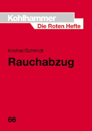 Buchcover Rauchabzug | Frieder Kircher | EAN 9783170139534 | ISBN 3-17-013953-3 | ISBN 978-3-17-013953-4