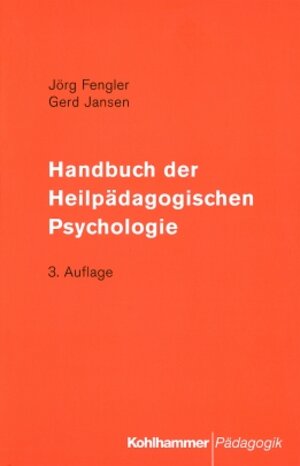 Buchcover Handbuch der Heilpädagogischen Psychologie  | EAN 9783170145689 | ISBN 3-17-014568-1 | ISBN 978-3-17-014568-9