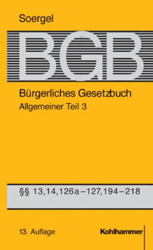 Buchcover Bürgerliches Gesetzbuch mit Einführungsgesetz und Nebengesetzen (BGB) | Jochen Marly | EAN 9783170175037 | ISBN 3-17-017503-3 | ISBN 978-3-17-017503-7