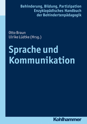 Buchcover Sprache und Kommunikation  | EAN 9783170196377 | ISBN 3-17-019637-5 | ISBN 978-3-17-019637-7