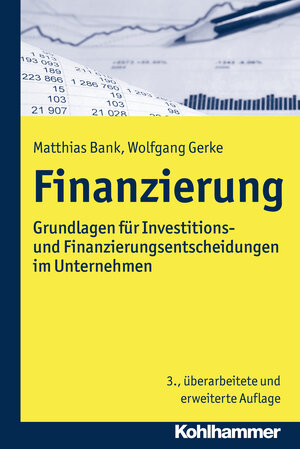 Buchcover Finanzierung | Matthias Bank | EAN 9783170309616 | ISBN 3-17-030961-7 | ISBN 978-3-17-030961-6