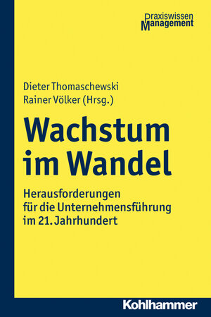 Buchcover Wachstum im Wandel  | EAN 9783170315440 | ISBN 3-17-031544-7 | ISBN 978-3-17-031544-0