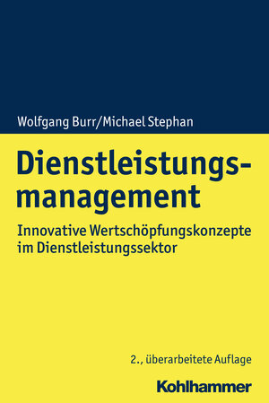 Buchcover Dienstleistungsmanagement | Wolfgang Burr | EAN 9783170354272 | ISBN 3-17-035427-2 | ISBN 978-3-17-035427-2