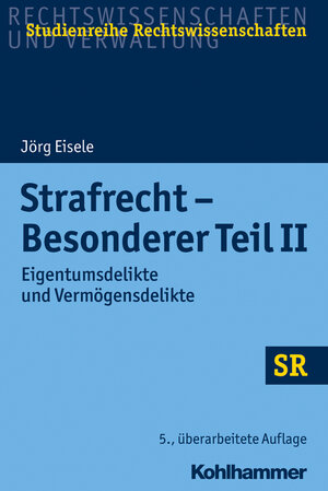 Buchcover Strafrecht - Besonderer Teil II | Jörg Eisele | EAN 9783170355309 | ISBN 3-17-035530-9 | ISBN 978-3-17-035530-9