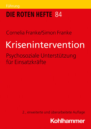 Buchcover Krisenintervention | Cornelia Franke | EAN 9783170358454 | ISBN 3-17-035845-6 | ISBN 978-3-17-035845-4