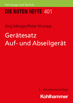 Buchcover Gerätesatz Auf- und Abseilgerät | Jörg Mezger | EAN 9783170386112 | ISBN 3-17-038611-5 | ISBN 978-3-17-038611-2