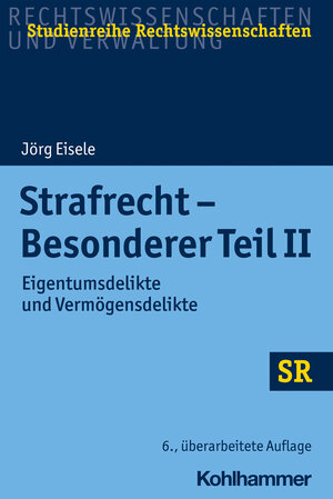 Buchcover Strafrecht - Besonderer Teil II | Jörg Eisele | EAN 9783170397170 | ISBN 3-17-039717-6 | ISBN 978-3-17-039717-0